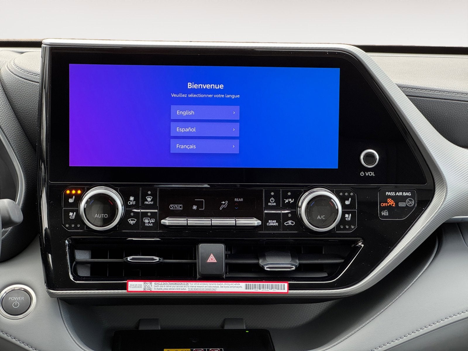 2026 Toyota Highlander Hybrid Hybrid Platinum