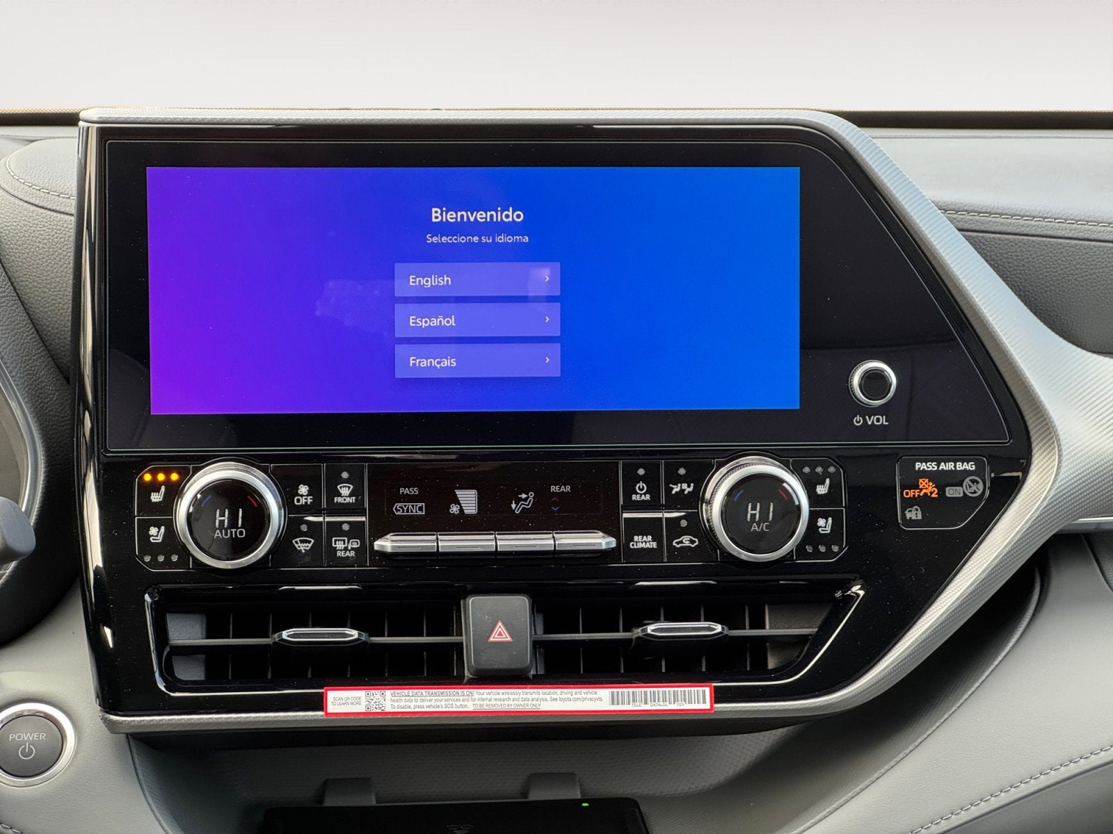 2026 Toyota Highlander Hybrid Hybrid Platinum