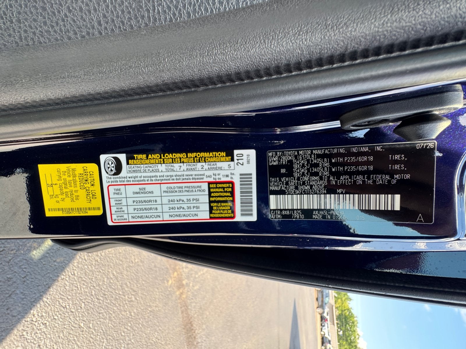 2026 Toyota Sienna Platinum