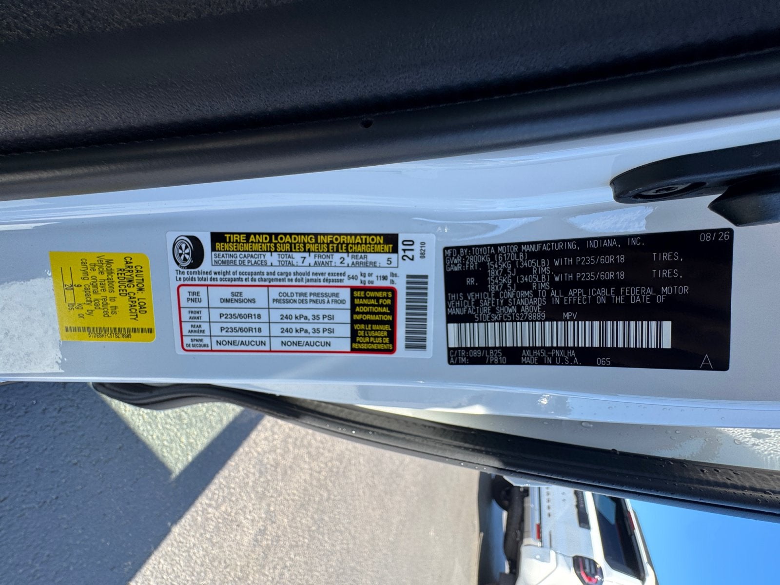 2026 Toyota Sienna Platinum