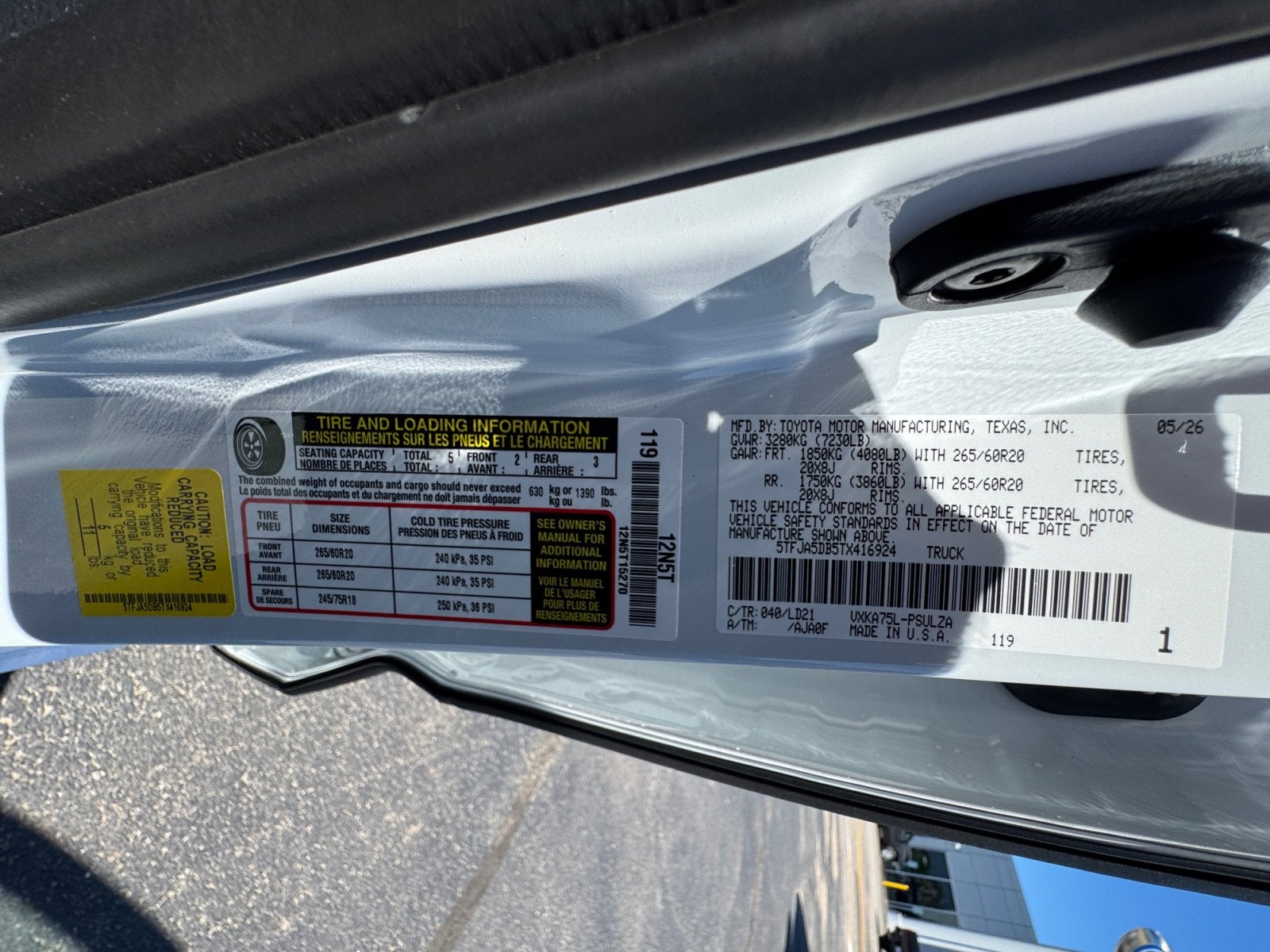 2026 Toyota Tundra Limited