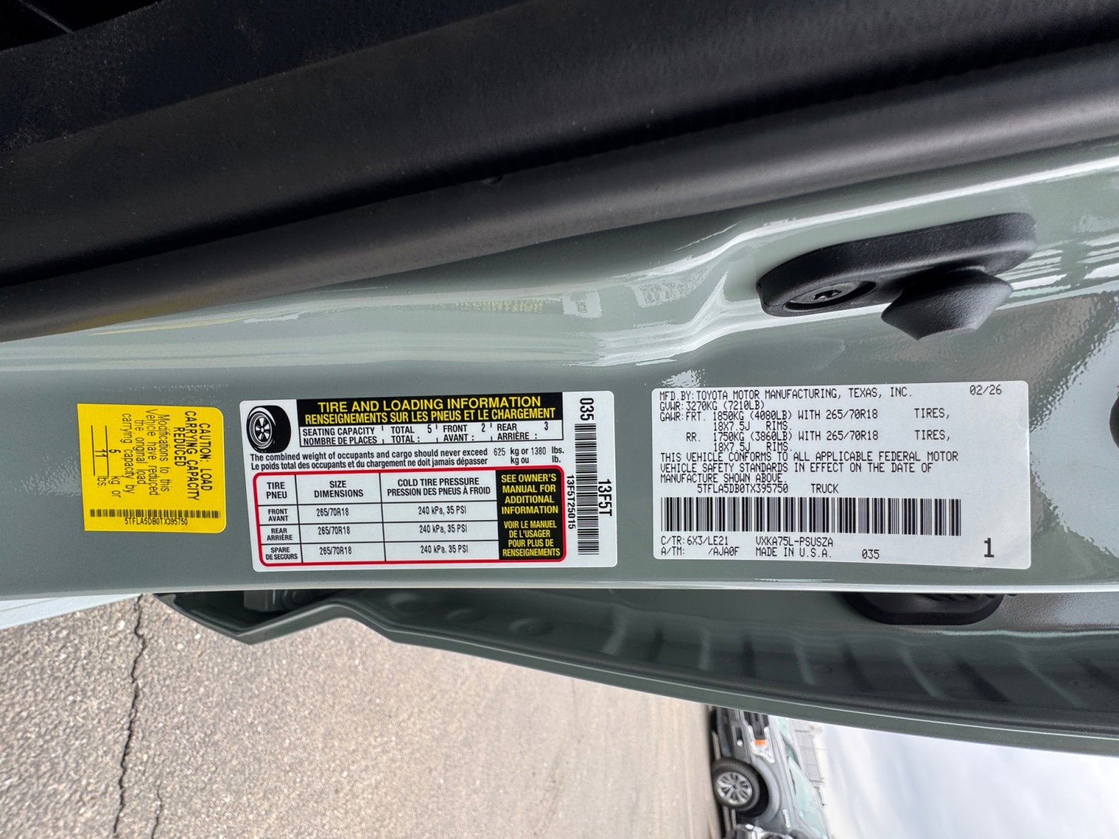 2026 Toyota Tundra SR5 CrewMax 5.5' Bed