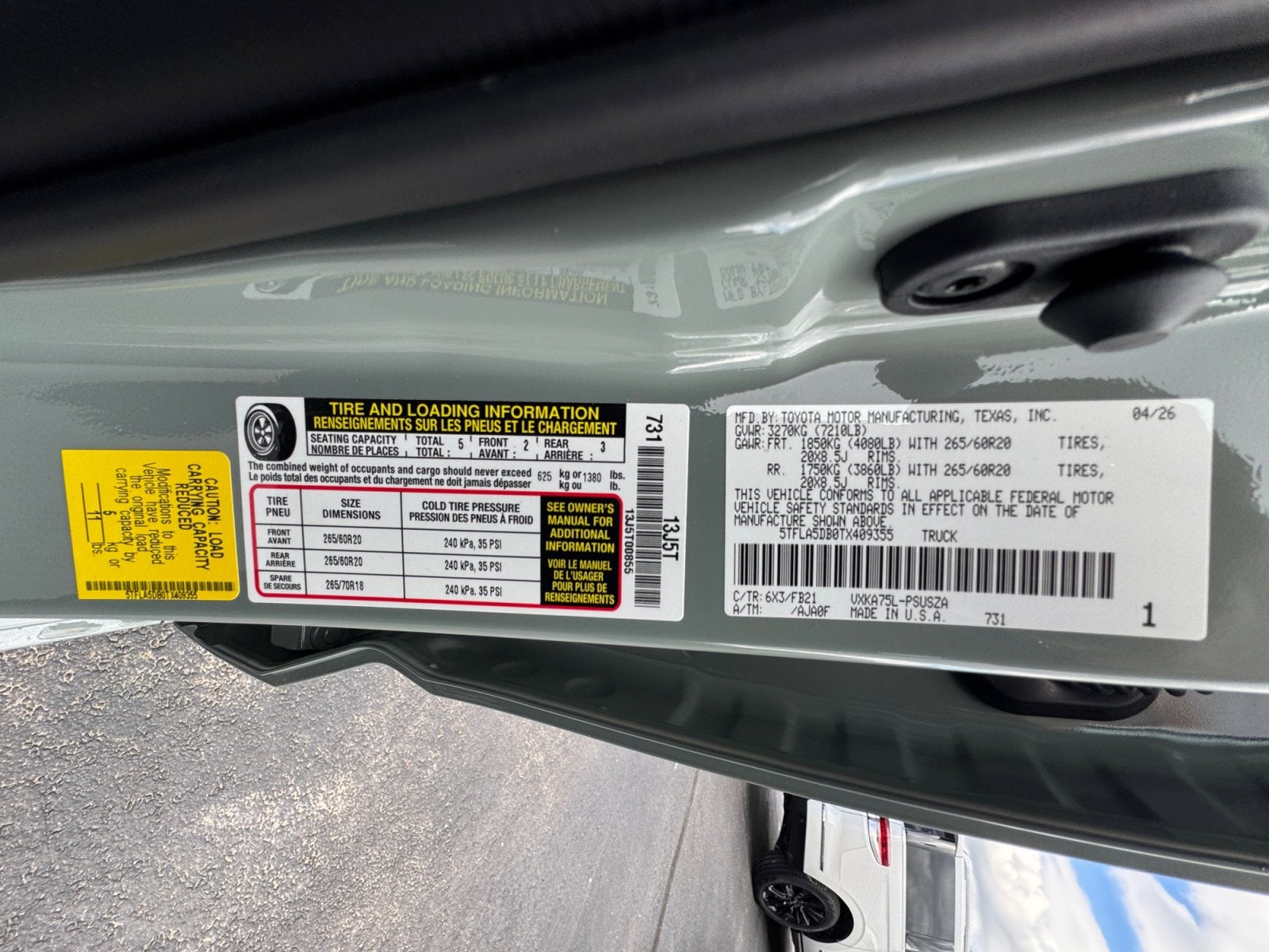 2026 Toyota Tundra SR5