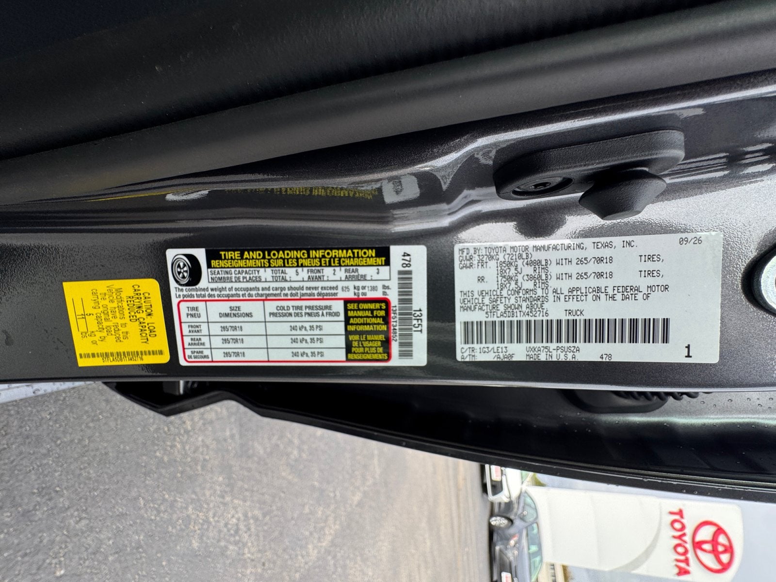 2026 Toyota Tundra SR5