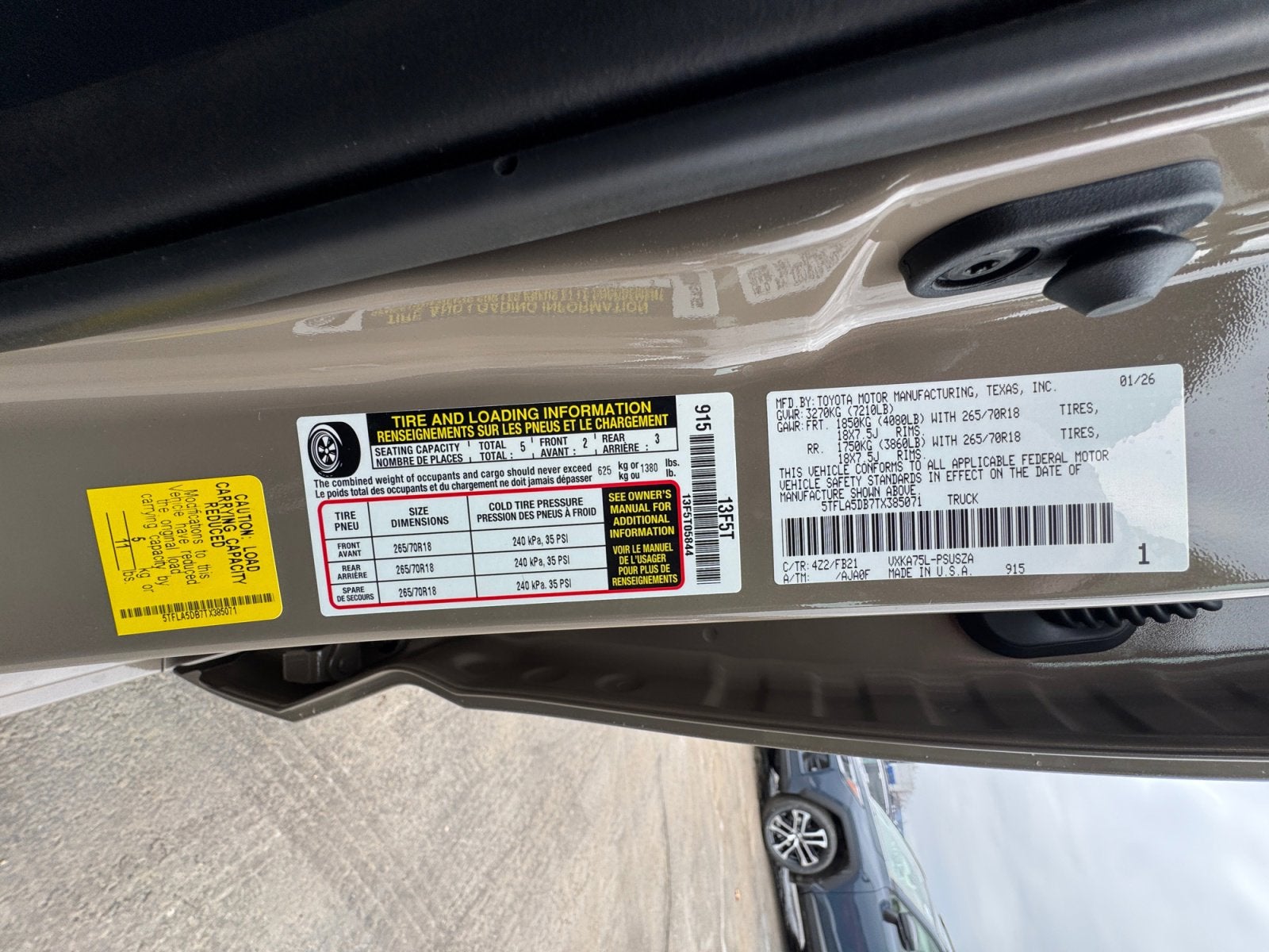 2026 Toyota Tundra SR5