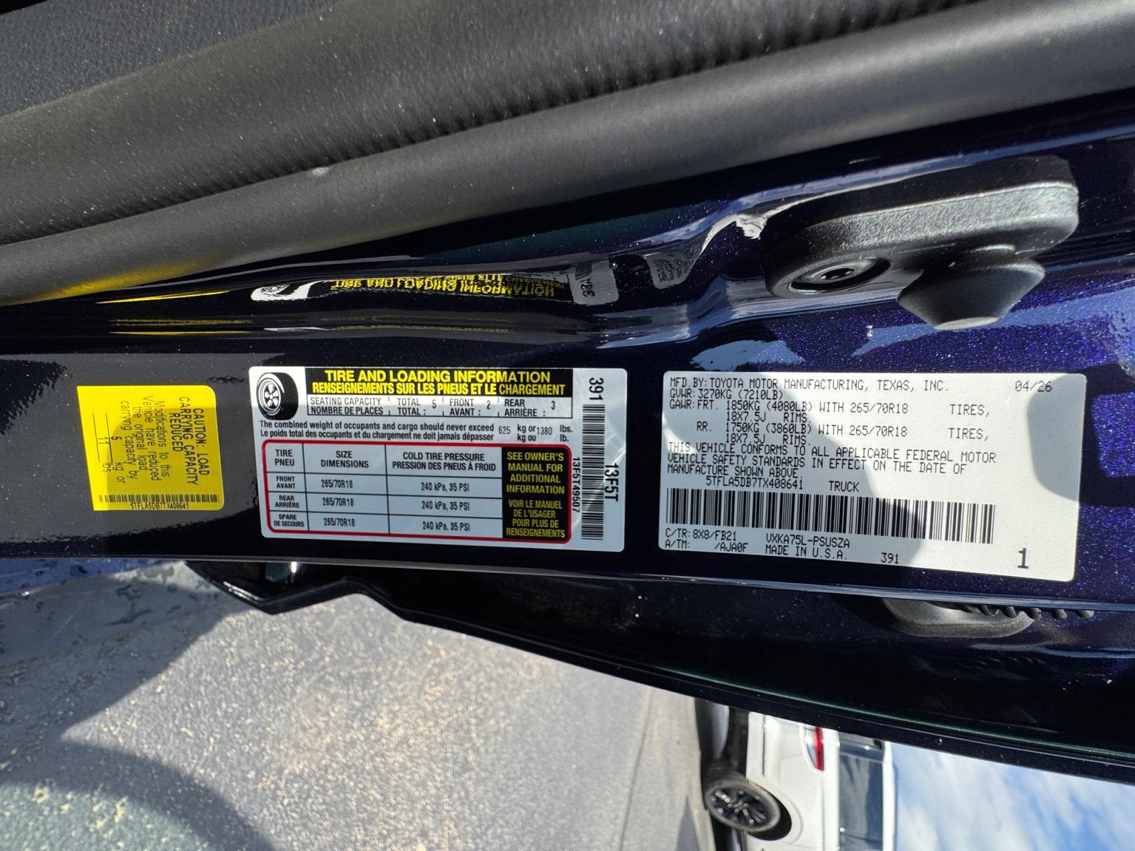 2026 Toyota Tundra SR5