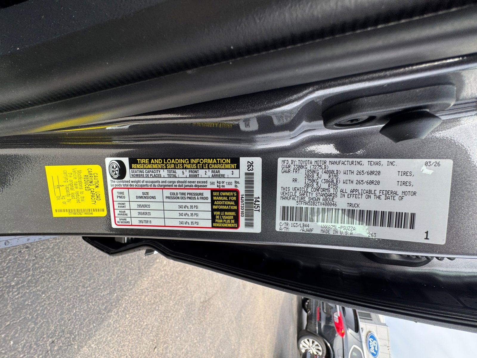 2026 Toyota Tundra 1794 Edition