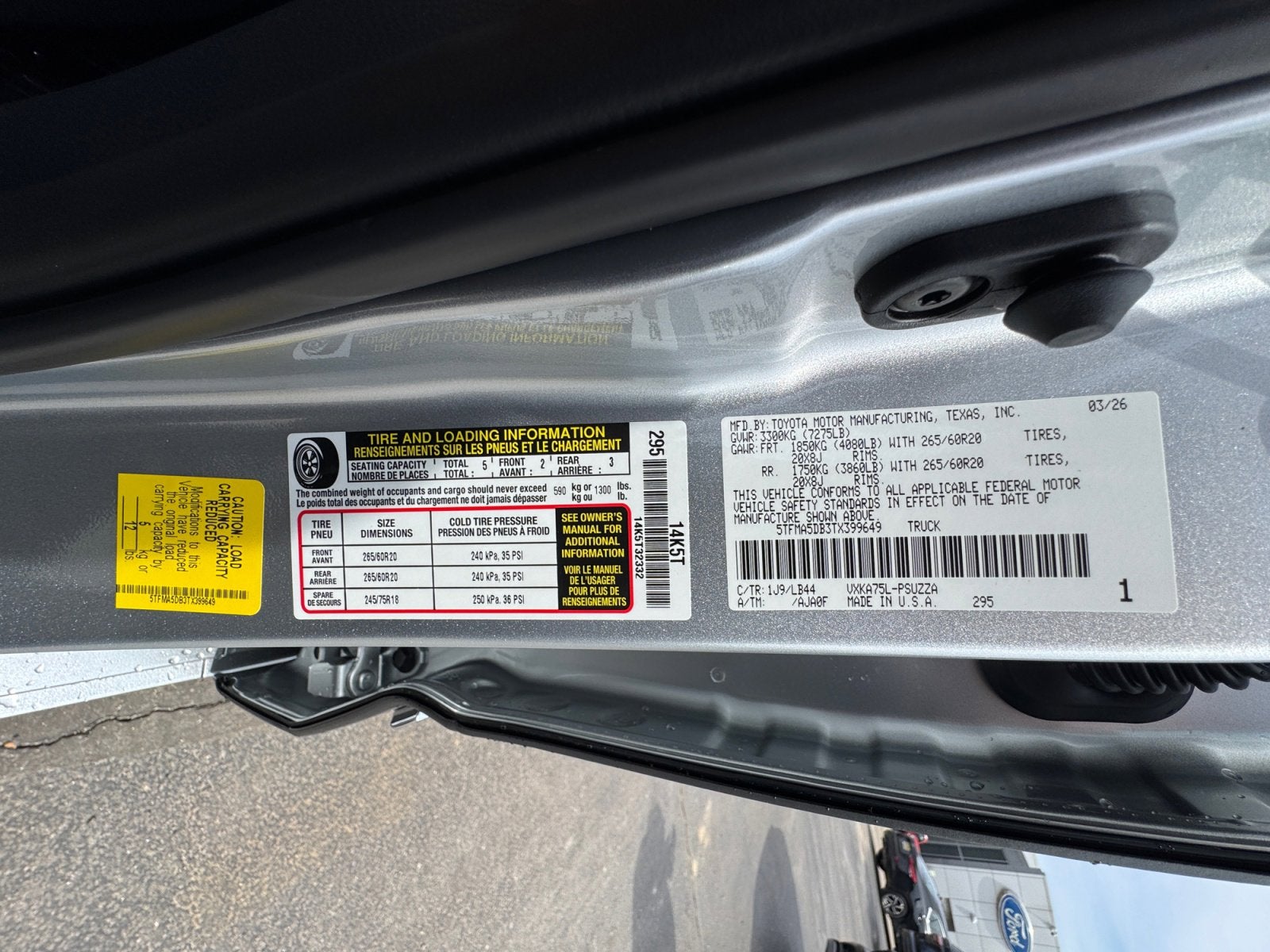 2026 Toyota Tundra 1794 Edition