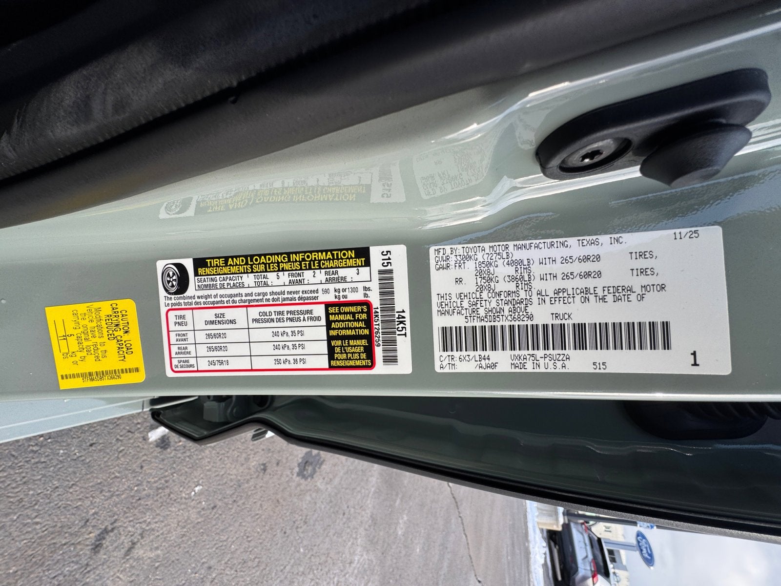 2026 Toyota Tundra 1794 Edition