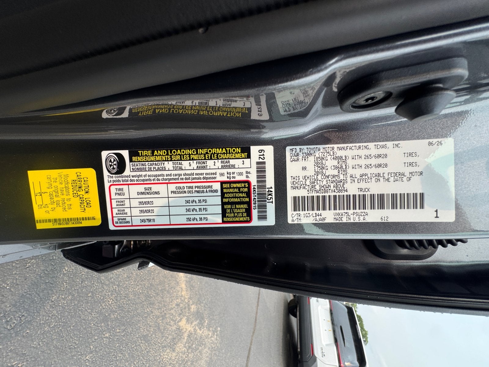 2026 Toyota Tundra 1794 Edition