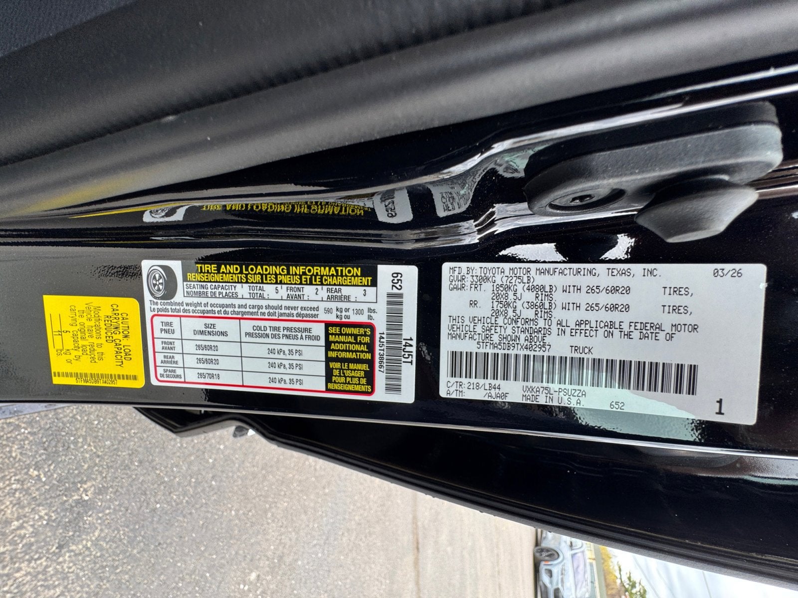2026 Toyota Tundra 1794 Edition