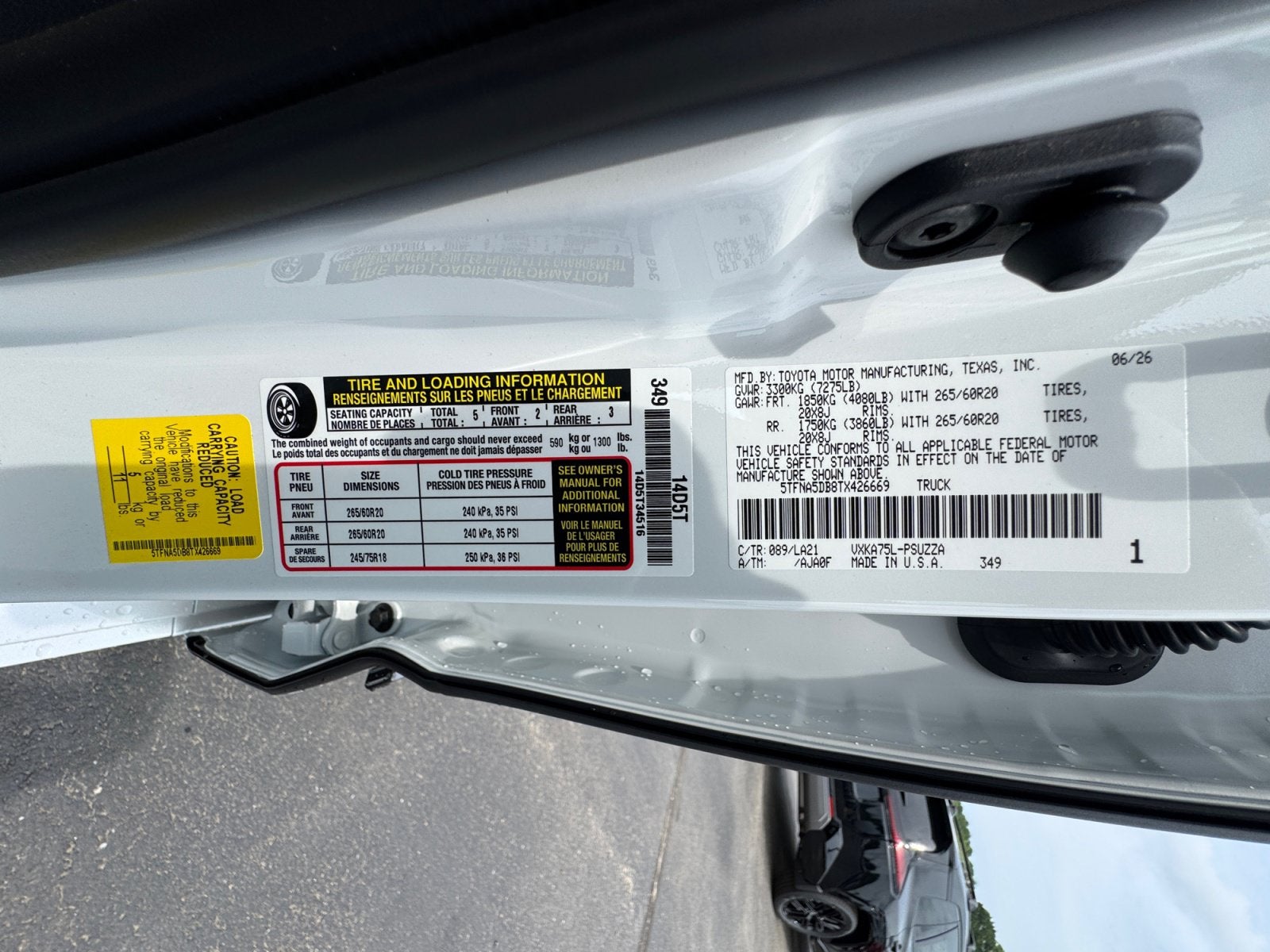 2026 Toyota Tundra Platinum