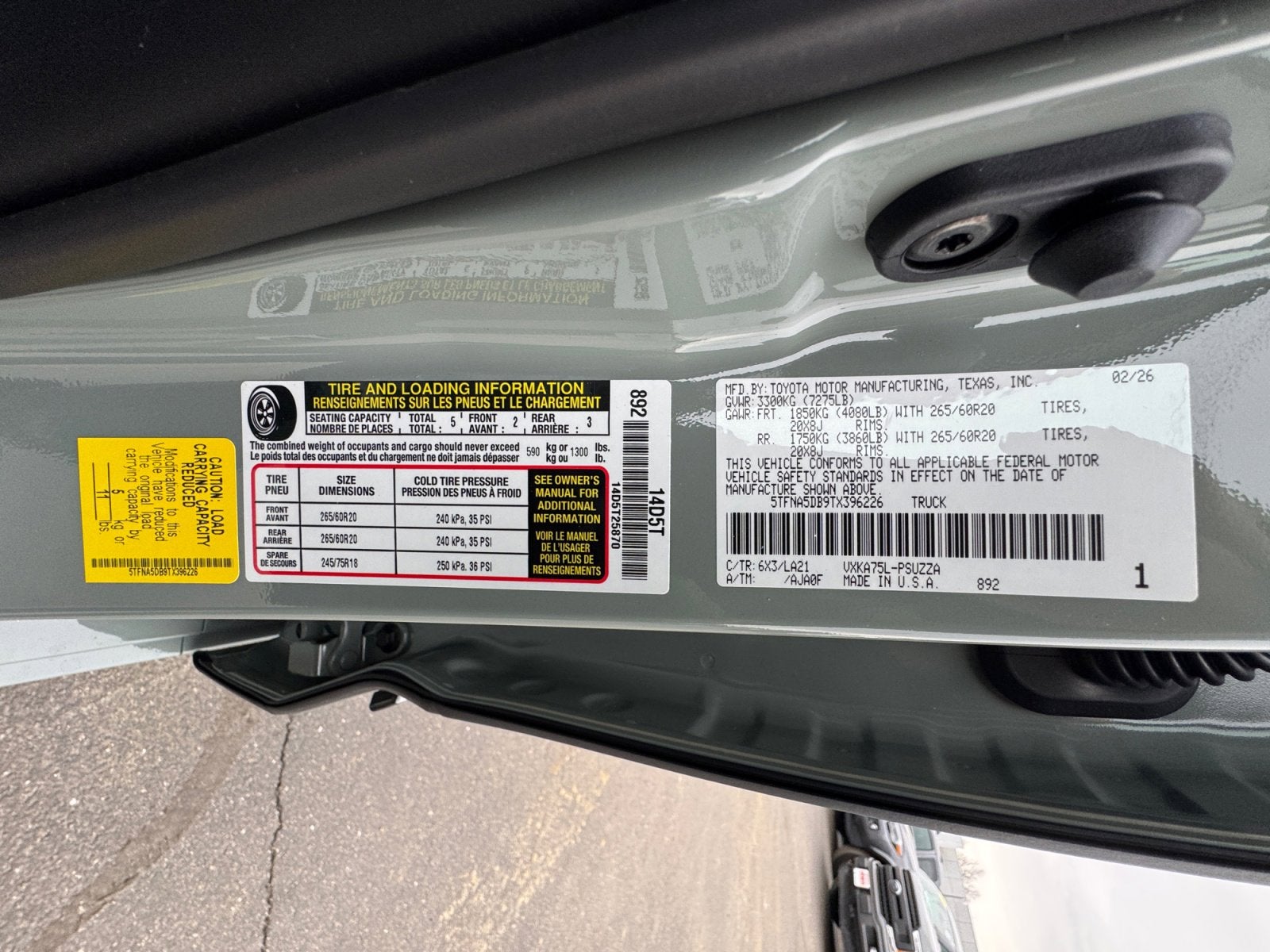 2026 Toyota Tundra Platinum