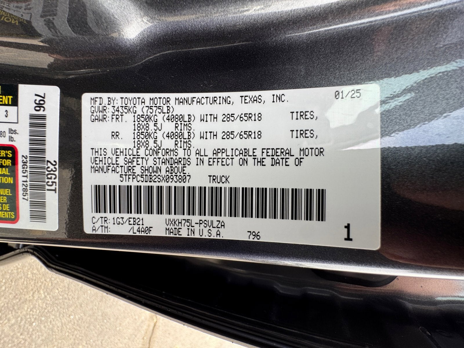 2025 Toyota Tundra i-FORCE MAX TRD Pro