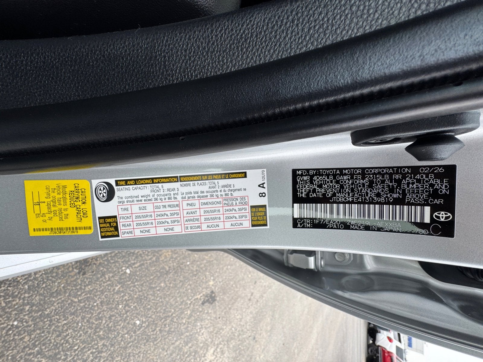 2026 Toyota Corolla Hybrid Hybrid XLE