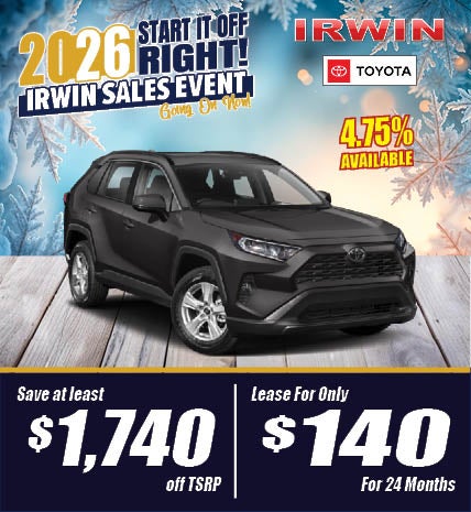 New 2025 Toyota Rav4 LE AWD