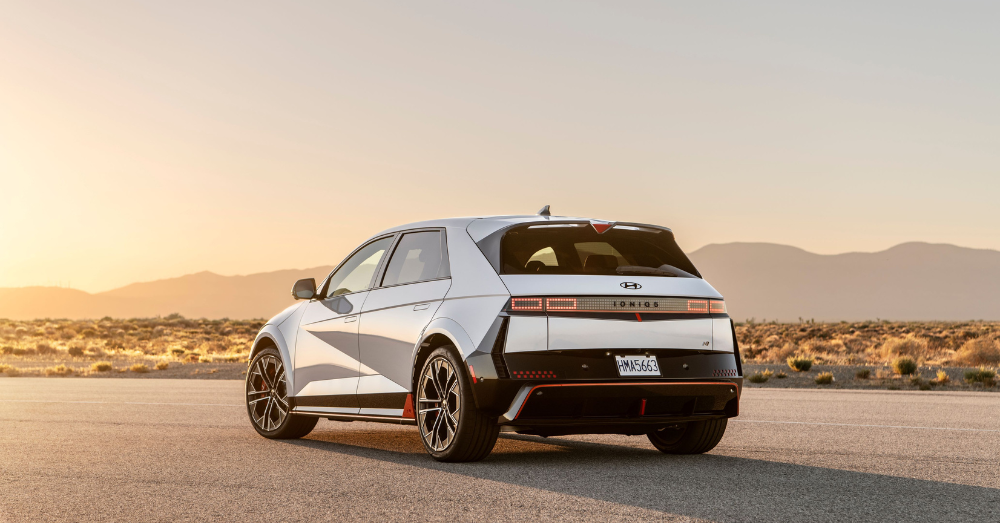 &nbsp;2025 Hyundai IONIQ 5 Dominates with Top Awards -Rear 